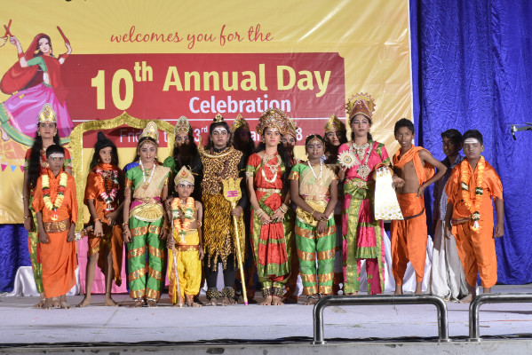 The 10th Annual Day celebrated on 23.02.18