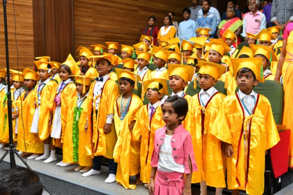 Kinder garden convocation day was celebrated on 19/04/2023