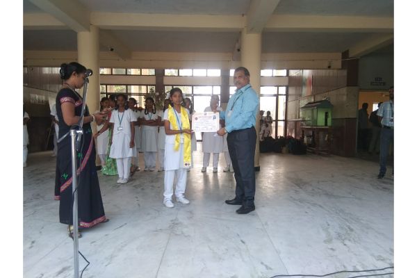S.Luckshana has honourbly and successfully attained the rank of  Yellow star Conducted byJatayu  silambamAcademy  on Date:22/10/202, place :Shikshana mat.hr.sec.school.