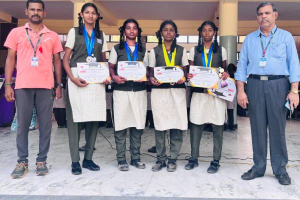 Real sports Academy State level inter school kids athletic meet