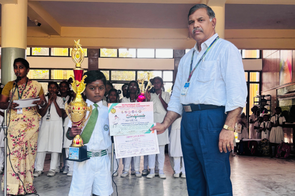 R.B. Yashbeer Shines at International Karate Championships 2025