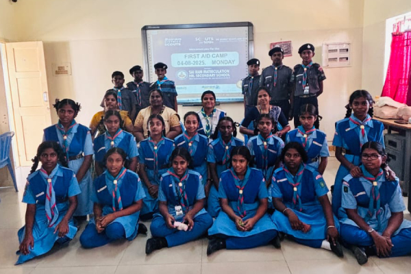 First Aid  camp held on 04-08-2025
