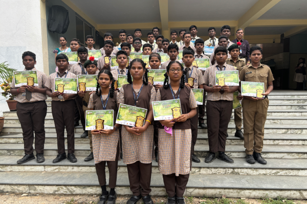 Our Students Shine at SRM Institute’s SDG Robotics Competition